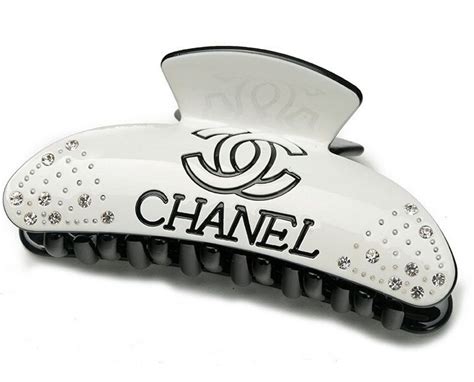 chanel mini hair clips express|chanel hair clip vintage.